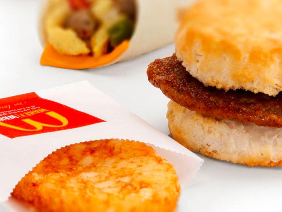 McDonald's breakfast hash brown