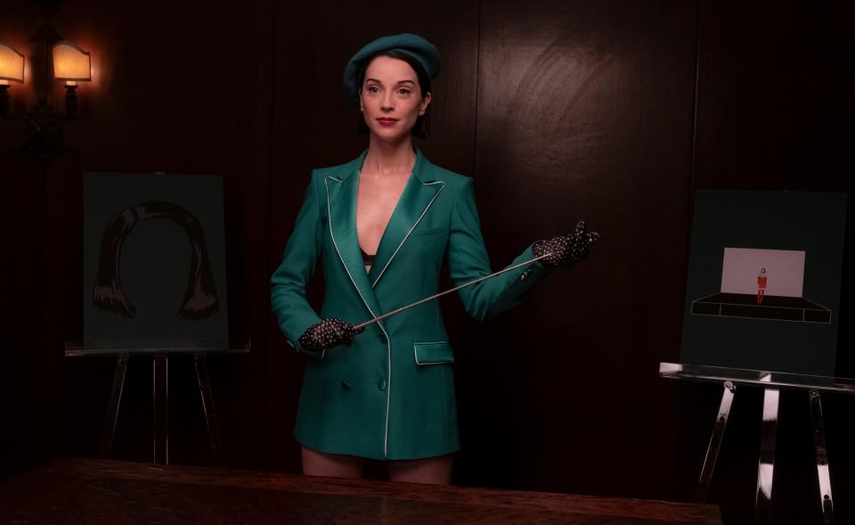 St. Vincent in “The Nowhere Inn” - Credit: Courtesy IFC Films