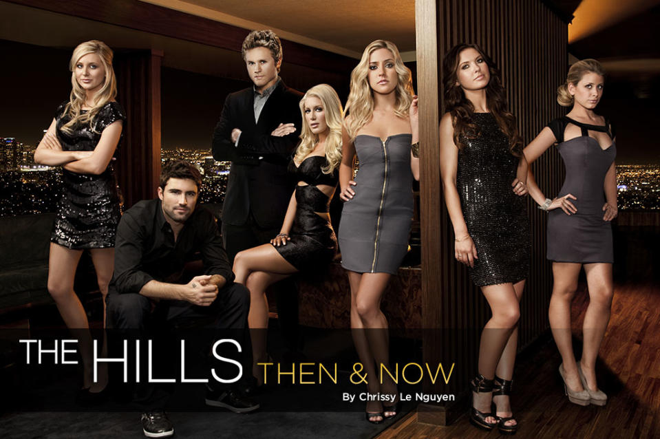 The Hills Cast Now & Then