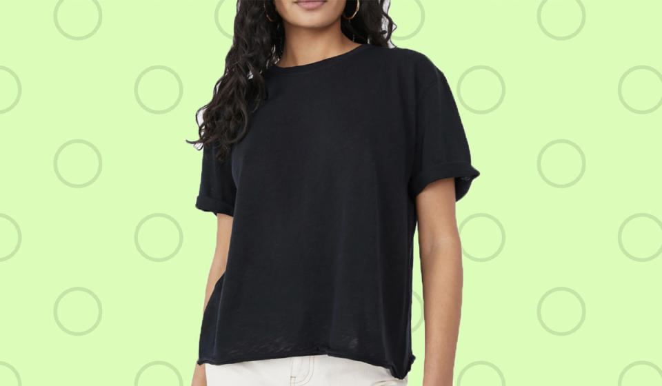 Not quite your average plain black tee. (Photo: Nordstrom)