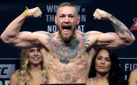 Conor McGregor - Credit: AP 