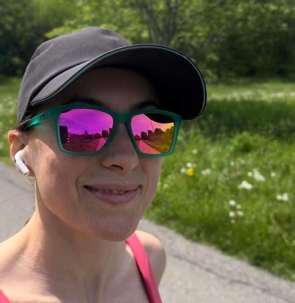 Jessica Foley of St. John's is running the Ottawa half marathon in honour of her late husband, Steven Trickett. Trickett ran the race in 2019, but collapsed and died minutes from the finish line.