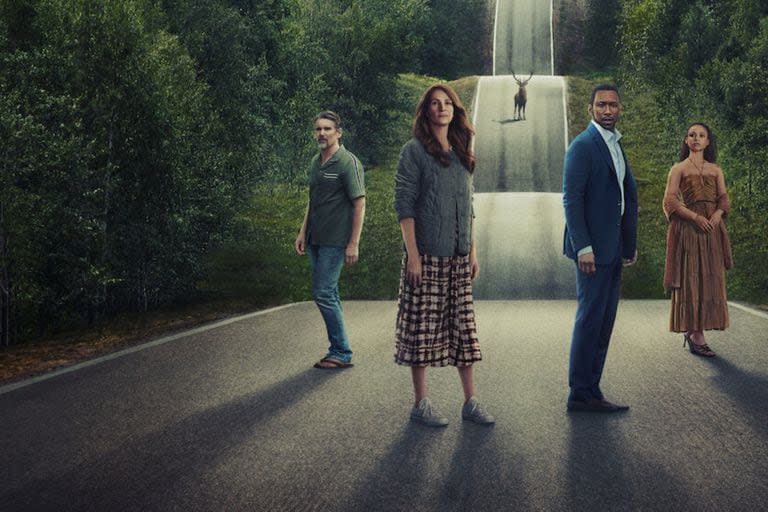 Julia Roberts, Ethan Hawke, Mahershala Ali y Kevin Bacon protagonizan el film éxito de Netflix (Captura video)