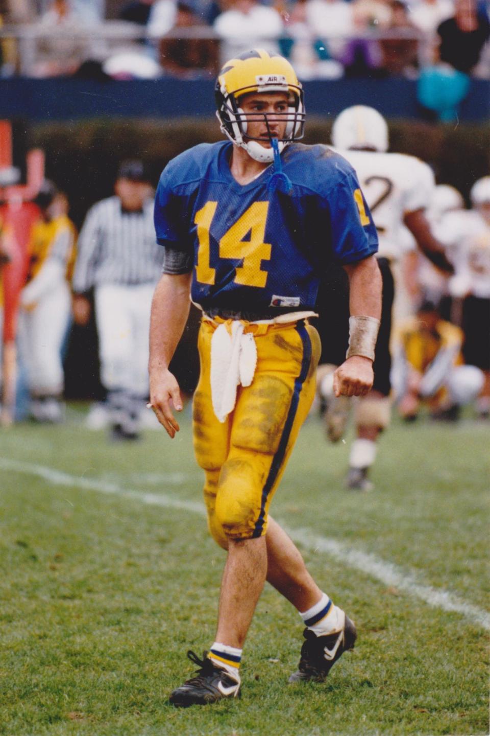 Former UD quarterback Bill Vergantino