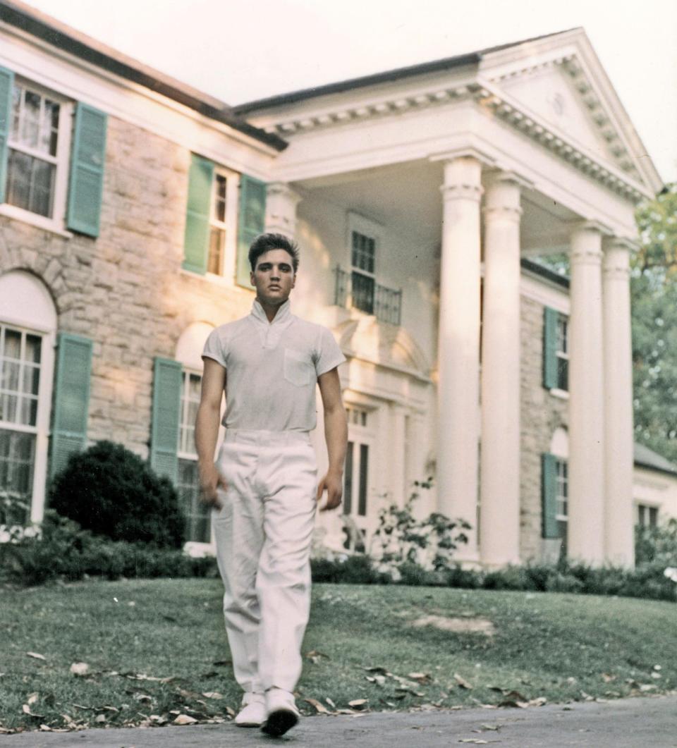 Elvis Presley at Graceland