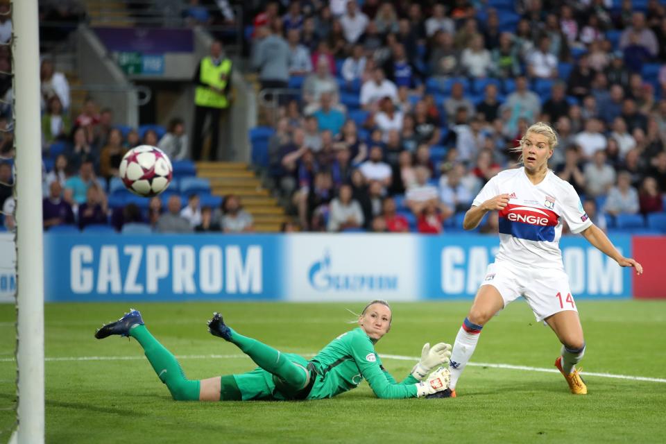 Lyon are without star striker Ada Hegerberg (PA Wire)