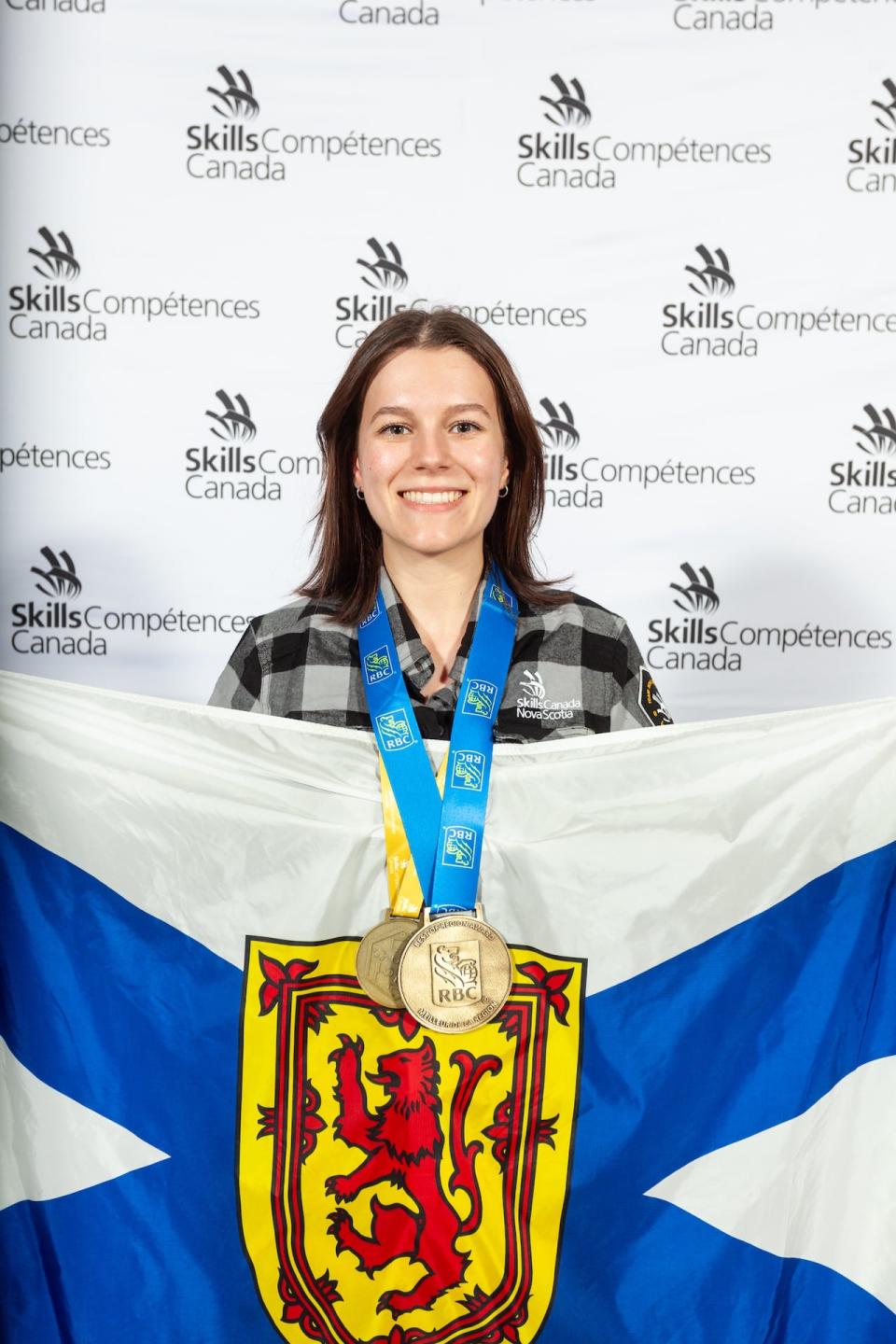 Olivia Sewell won gold in cooking at the 2023 Skills Canada National Competition in Winnipep, Man.