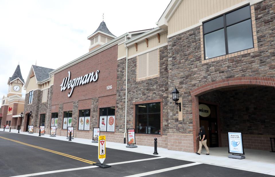 Wegmans supermarket in Harrison, the first in Westchester for the Rochester-based grocer, July 31, 2020.