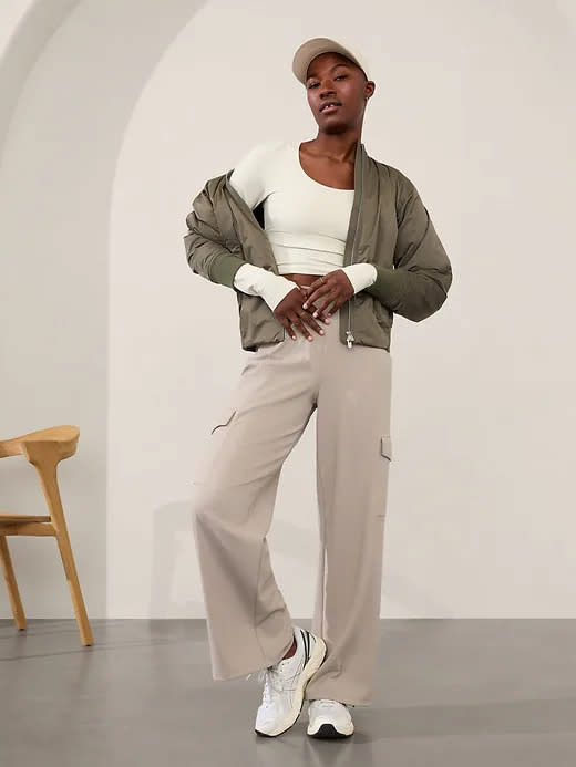 the Venice Cargo Wide Leg Pants from Athleta