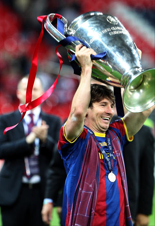 Messi enjoyed a glittering career at Barcelona