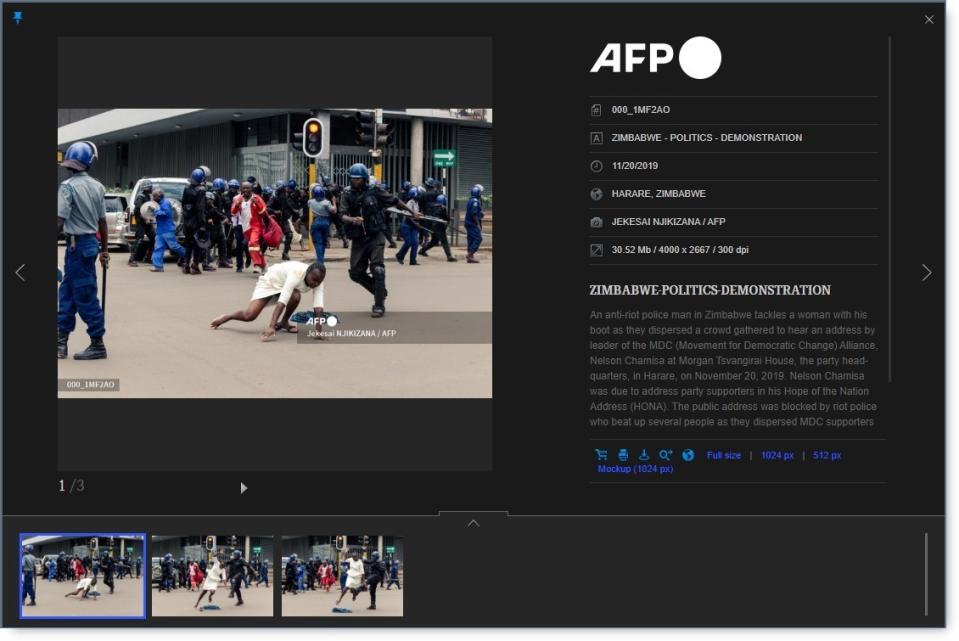 <span>The captioned photograph as displayed in AFP's archives</span>