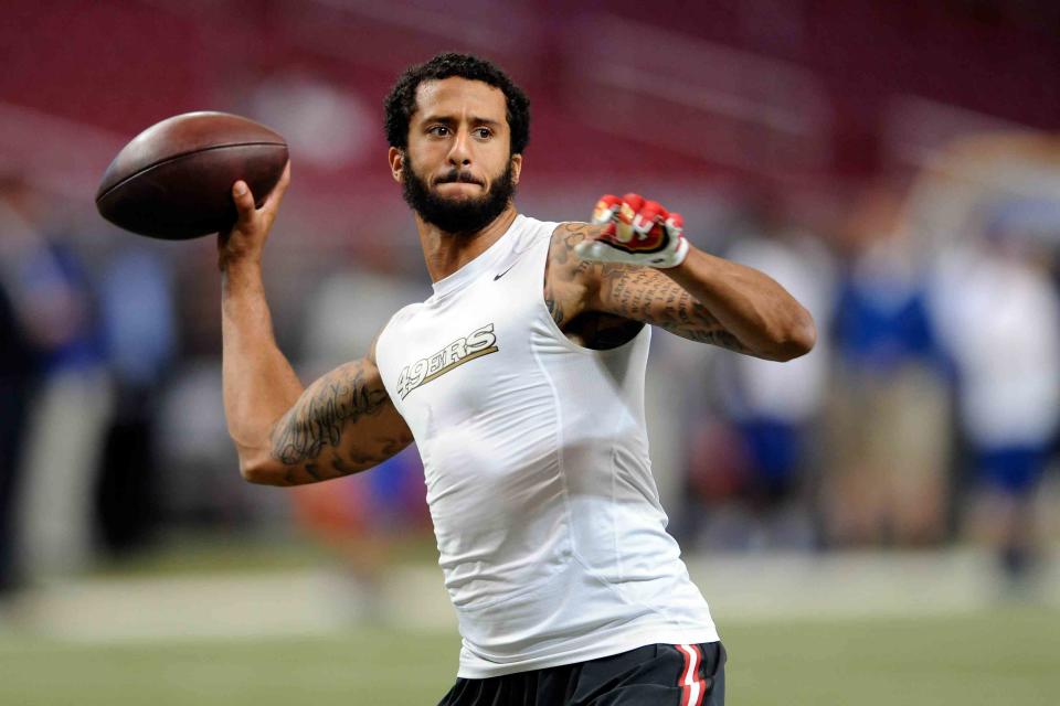 (Photo by Michael B. Thomas/Getty Images) Colin Kaepernick