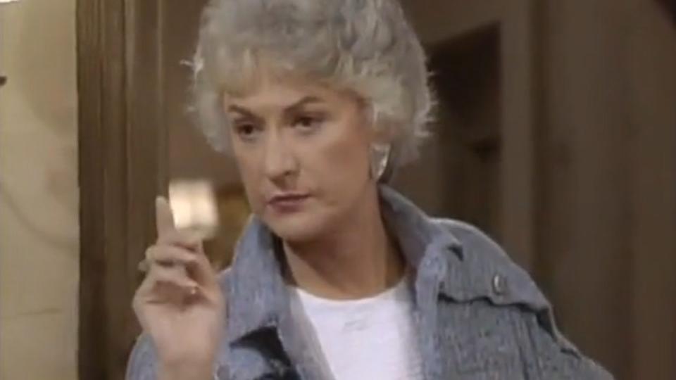 Bea Arthur as Dorothy Zbornak in The Golden Girls episode 