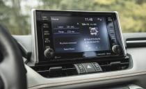 <p>For starters, the interior is ergonomically sound, with a prominent touchscreen sticking out of the dash that's flanked by volume and tuning knobs and an array of climate-control buttons and knobs that are easy to figure out quickly.</p>
