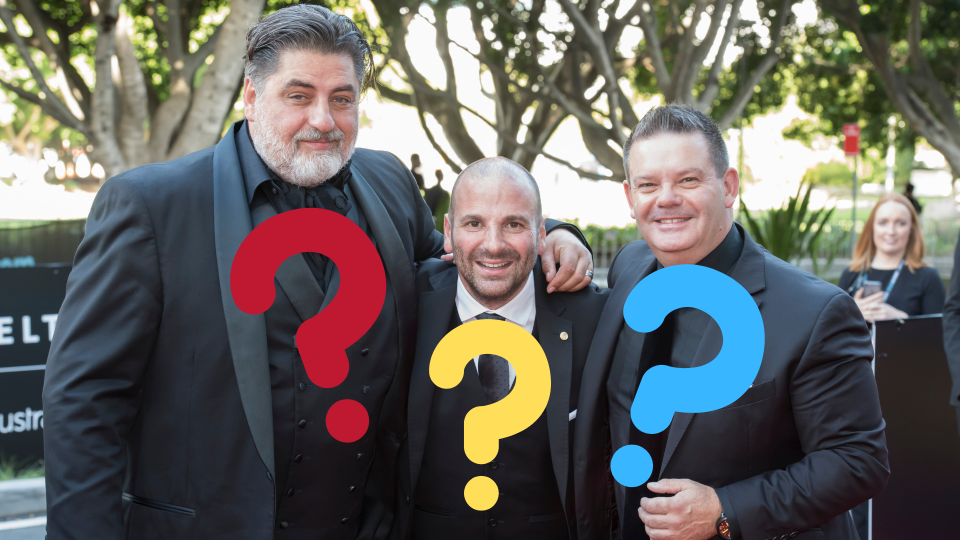 Pictured: MasterChef Australia judges Matt Preston, George Calombaris and Gary Mehigan. Image: Getty