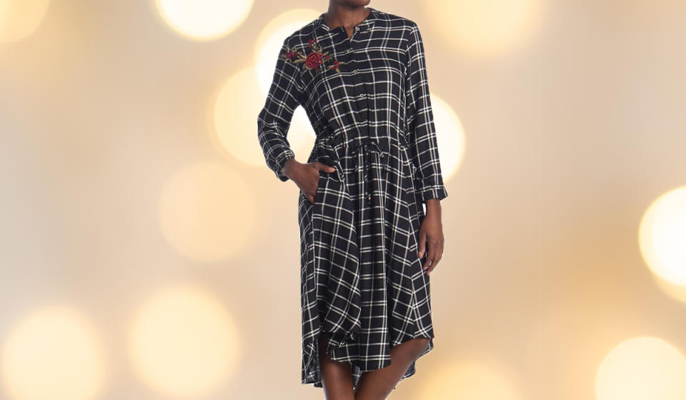 Plaid is always going to be in style. (Photo: Nordstrom Rack)