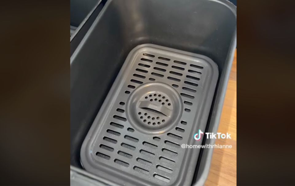 Air fryer cleaning hack