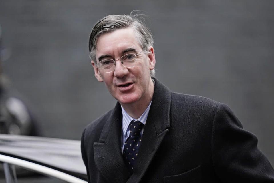 Commons Leader Jacob Rees-Mogg said lockdown rules had been hard to obey (Aaron Chown/PA) (PA Wire)
