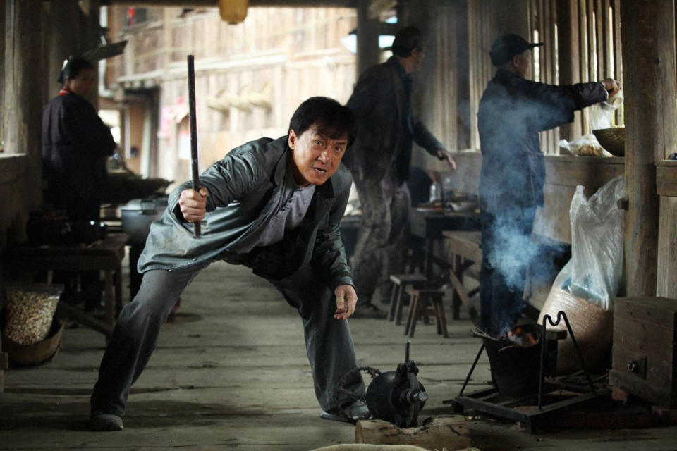 Jackie Chan in "Skiptrace."