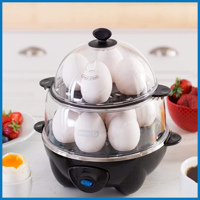 Rapid Egg Cooker Poacher Electric Dash Boiler Steam Automatic Kitchen  Appliances