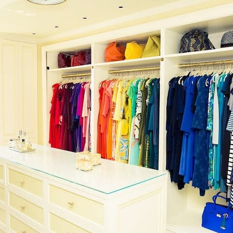 One of the many wonderful wardrobes you'll find out The Coveteur - Credit: The Coveteur/Instagram