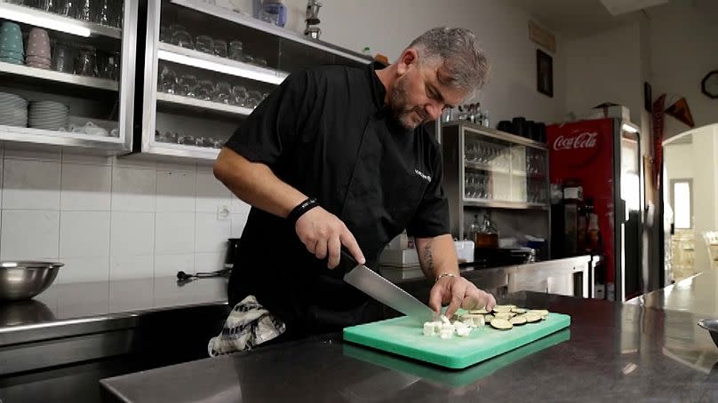 Vasilis Papaikinos Un restaurateur sur l'île de Milos