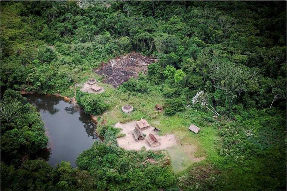 Aldea en el Amazonas