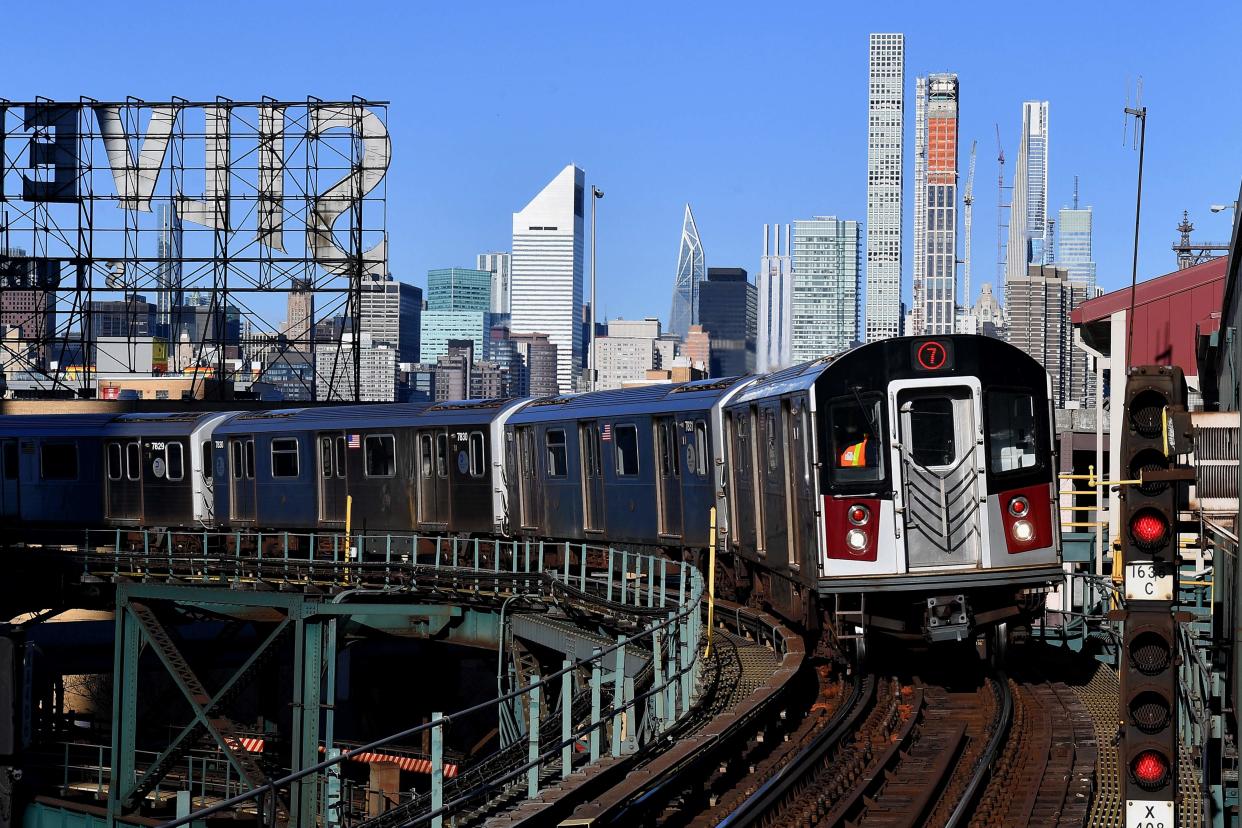 <p>New York’s subway is one of the busiest metro systems in the world</p> (AP)