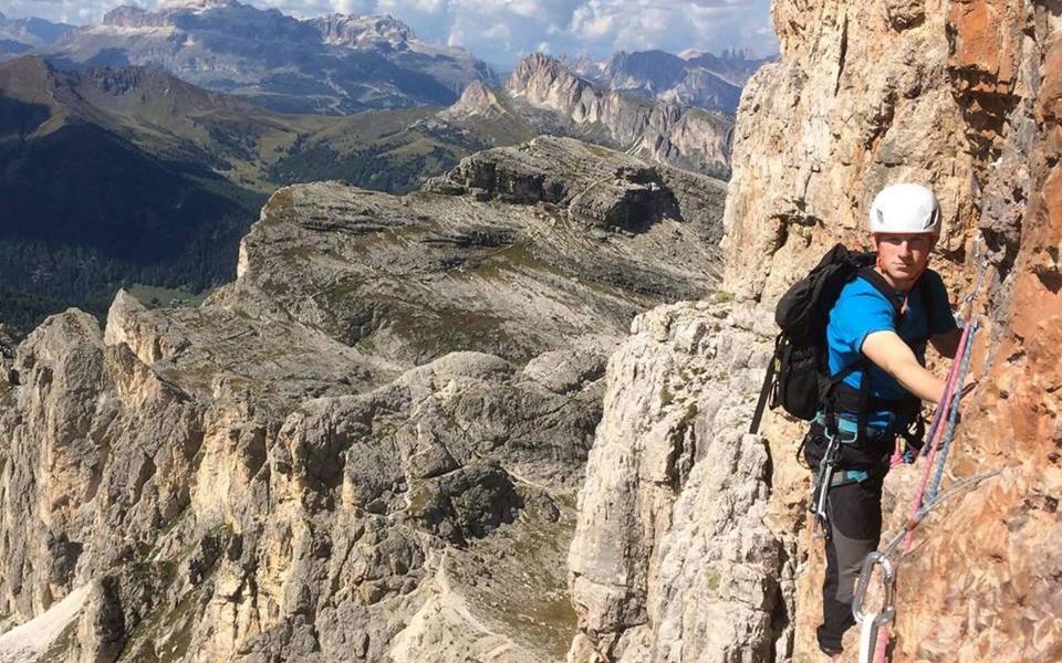 Patrick Boothroyd fell around 1,600ft with a friend who survived - Athena Picture Agency Ltd