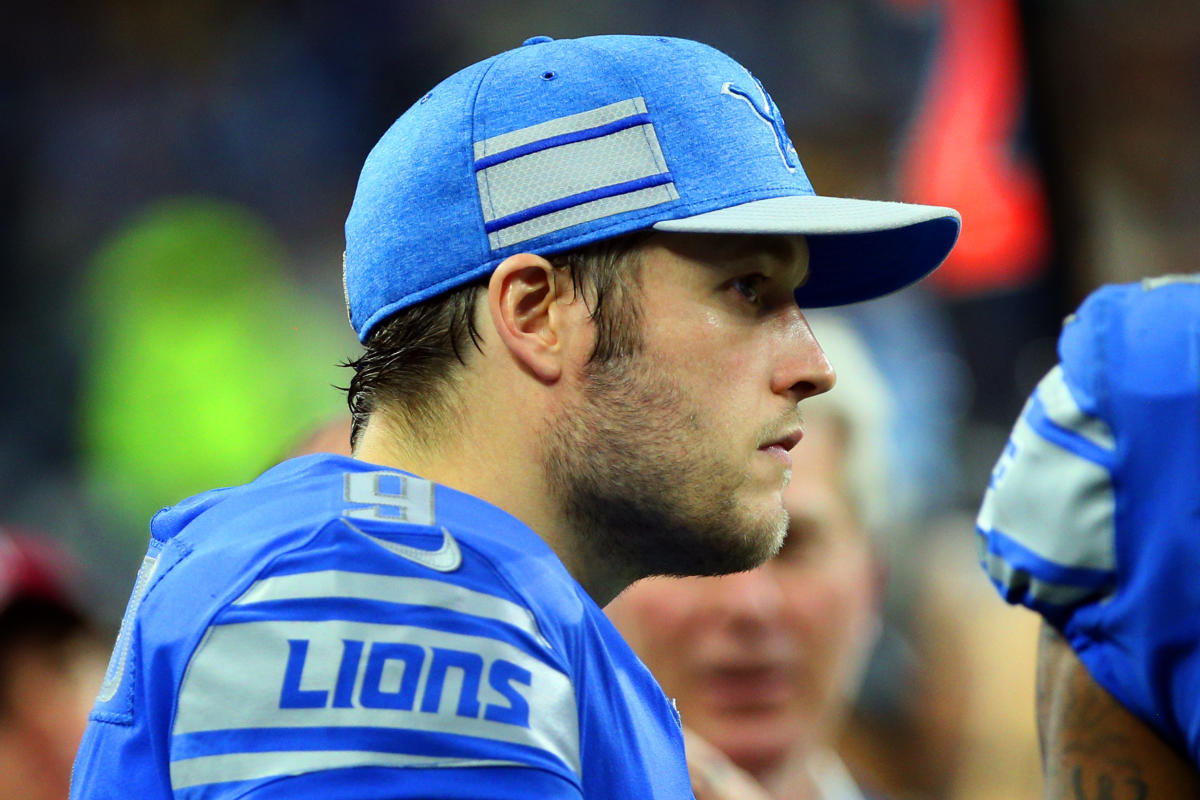 Matthew Stafford on report he didn't want to join Patriots: 'There were a  few teams not on that list'