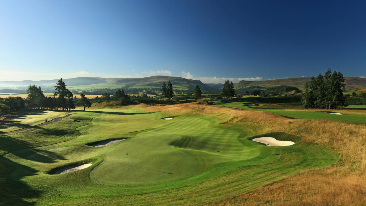  The 18th on Gleneagles Golf Resort PGA Centenary Course 