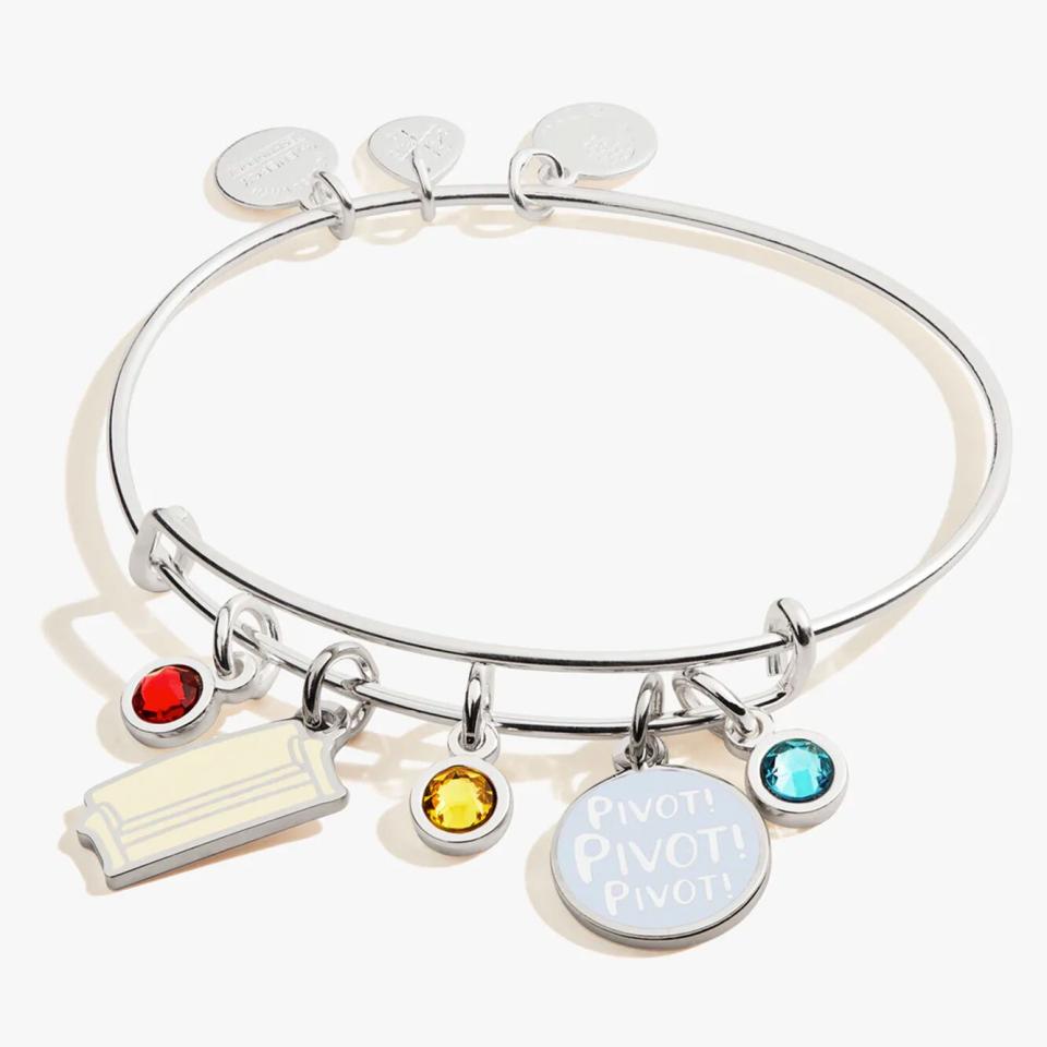 Friends Gift Guide Friends Couch + 'Pivot' Cluster Charm Bangle