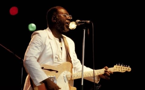 Curtis Mayfield brought life to proceedings in 1983 - Credit: Pete Cronin/Redferns