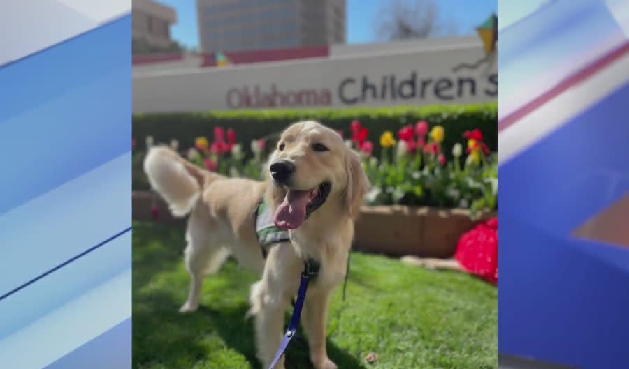 Prince, Image courtesy OU Children Hospital