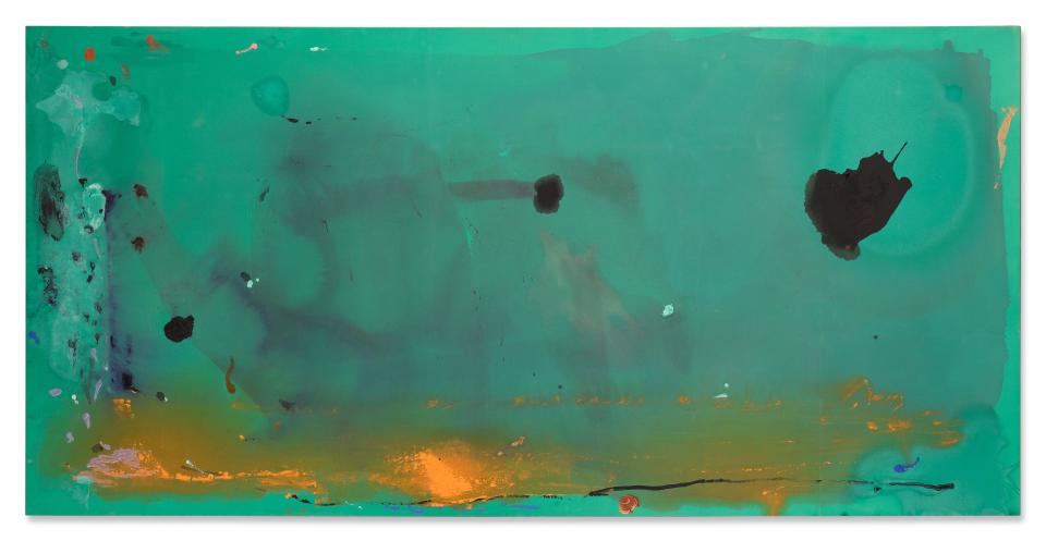 Helen Frankenthaler's "Madame Matisse," an acrylic on canvas painting from 1983, will be on display beginning Friday as part of the "A Line is a Dot that Went for a Walk" exhibition at Sotheby's Palm Beach.