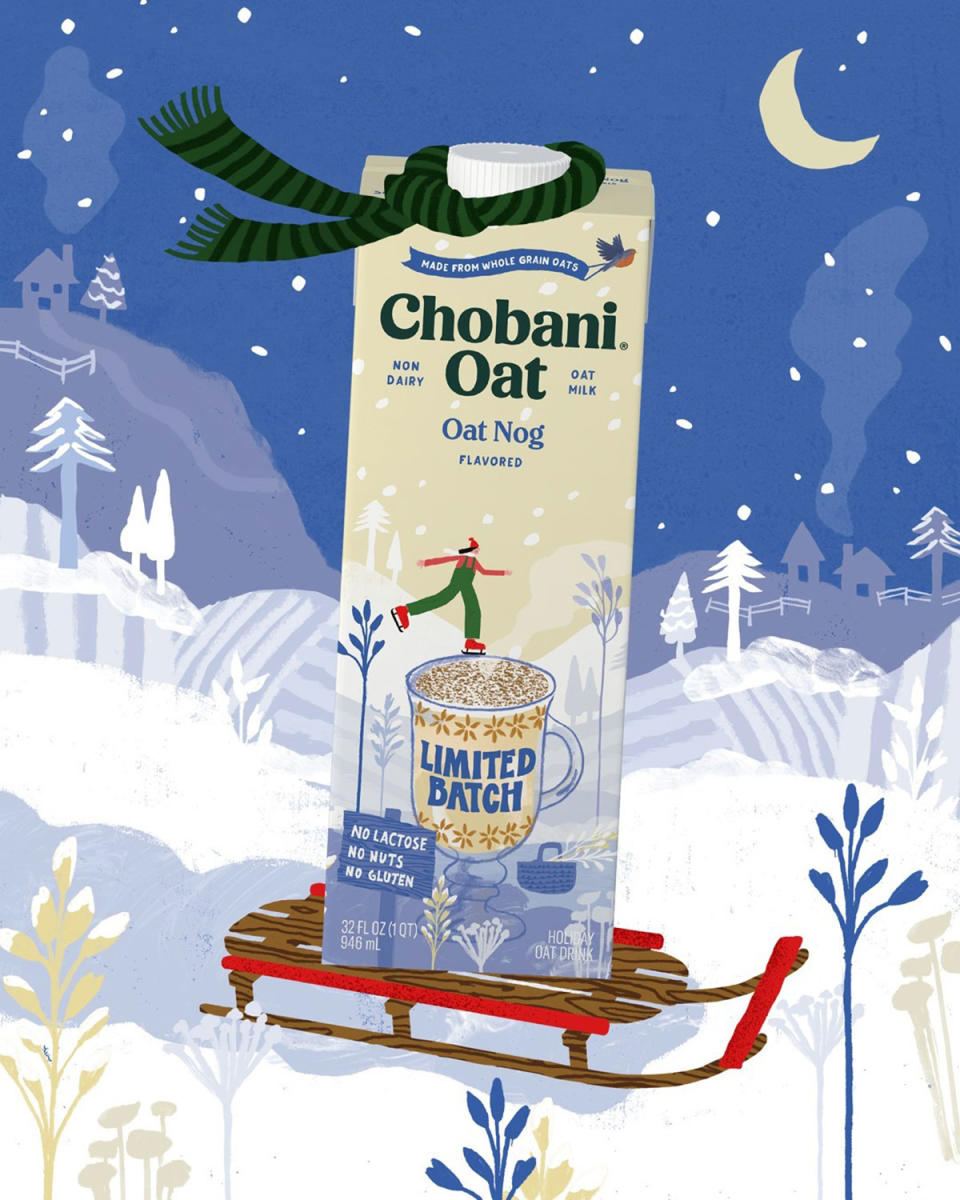 <p>Eggnog lovers will enjoy this indulgent drink. Made from whole grain oats with non-GMO ingredients, this limited edition, vegan-friendly offering delivers a holiday favorite free of dairy, lactose, and gluten. </p>