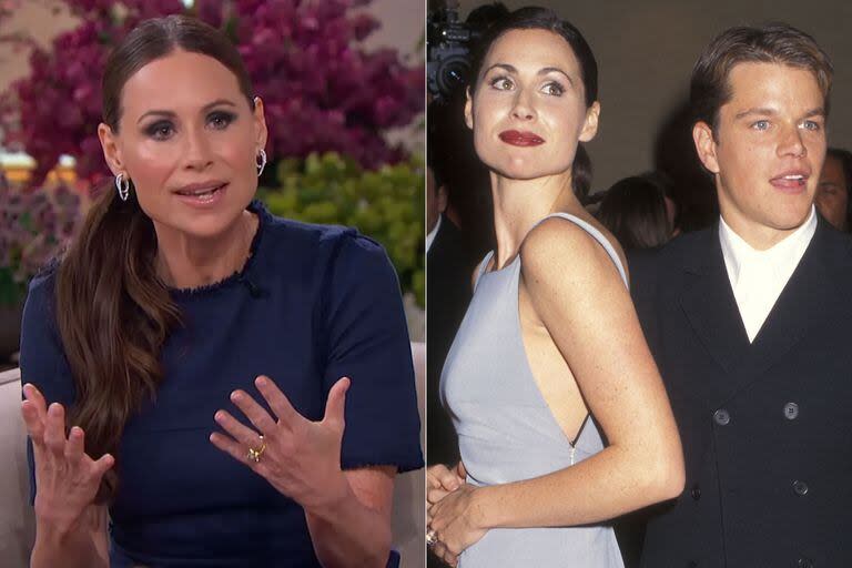 Minnie Driver: “Desearía poder abrazar a la joven Minnie a la que Matt Damon le destrozó el corazón”