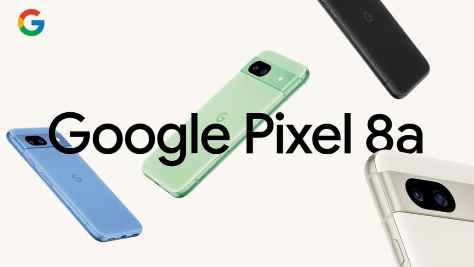Google正式揭曉Pixel 8a，換上更亮、更新率更高的螢幕與更多人工智慧應用功能
