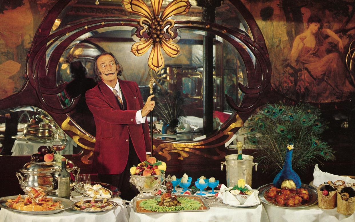 Salvador Dalí was not renowned for minimalism, and in food he stayed true to form - Taschen