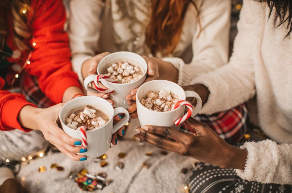 8) Make holiday hot chocolate.