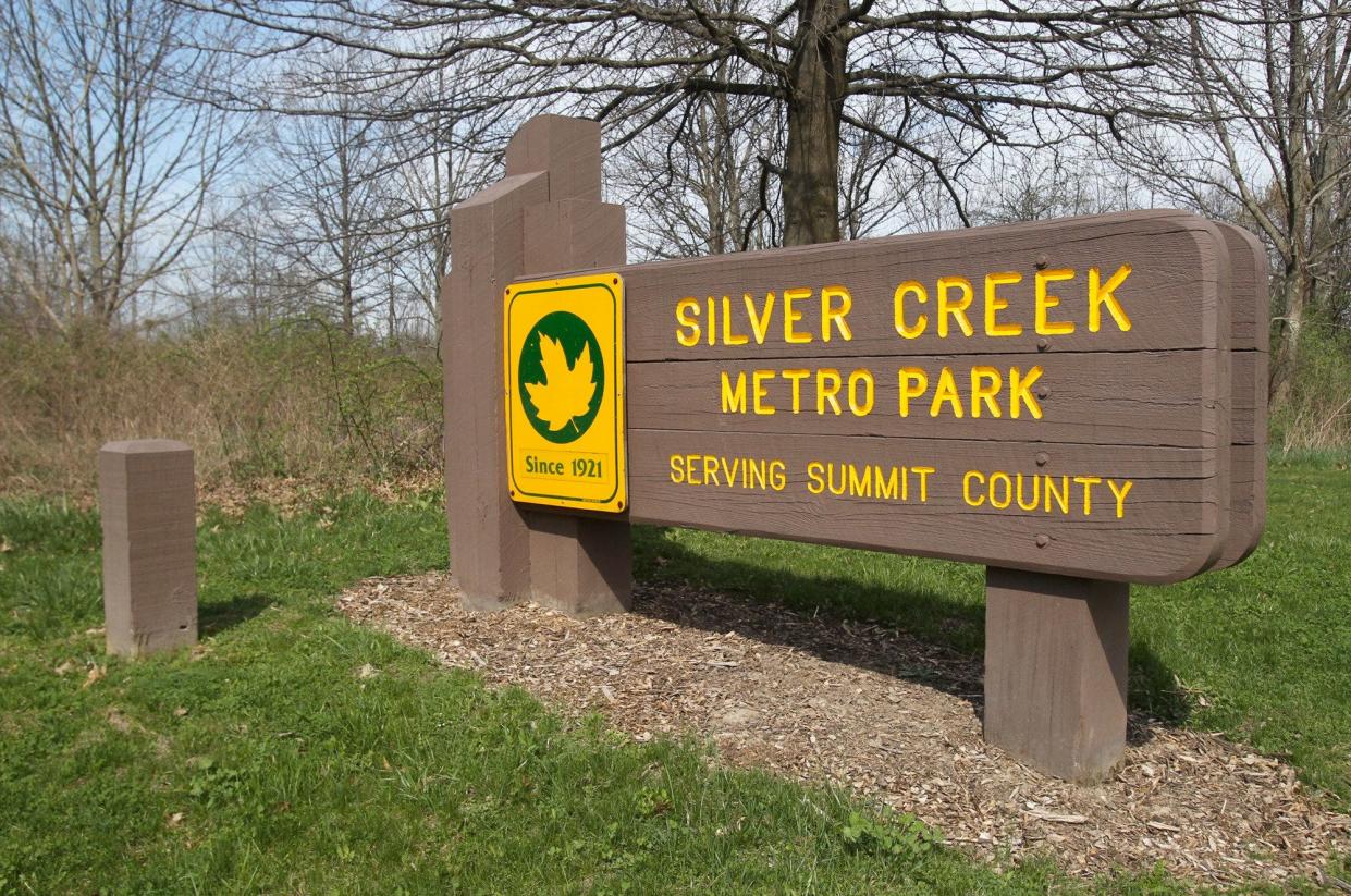 The Hametown Road entrance of Silver Creek Metro Park on Friday, March 23, 2012, in Norton, Ohio.