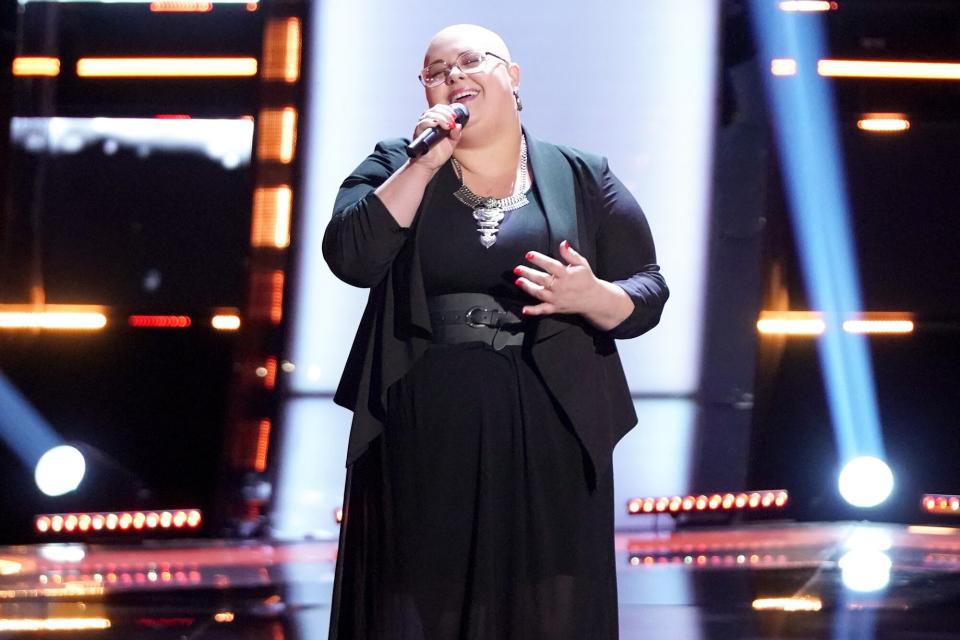 THE VOICE -- "Blind Auditions" -- Pictured: Holly Forbes