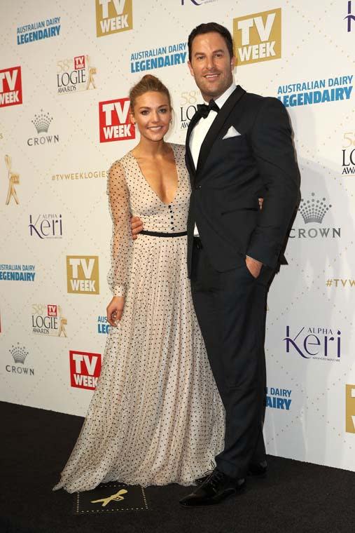 Sam Frost and Sasha Mielczarek