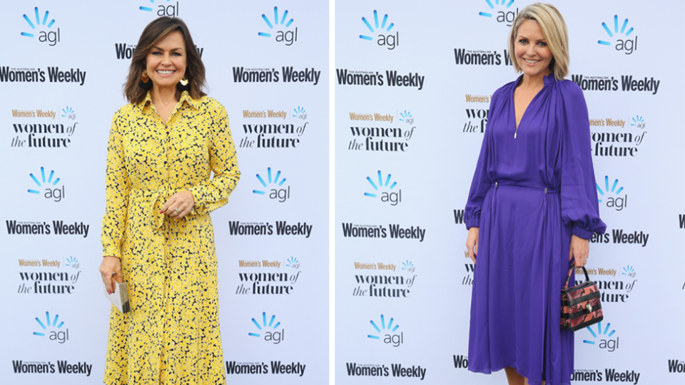 She rubbed shoulders with Karl’s former Today co-host Lisa Wilkinson and his current co-host Georgie Gardner who were also at the event. Photo: Getty