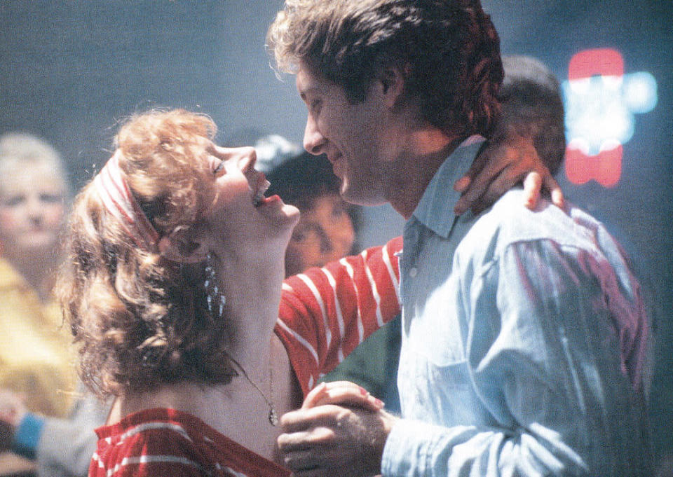 James Spader (age 30) and Susan Sarandon (age 44) in "White Palace" - 1990