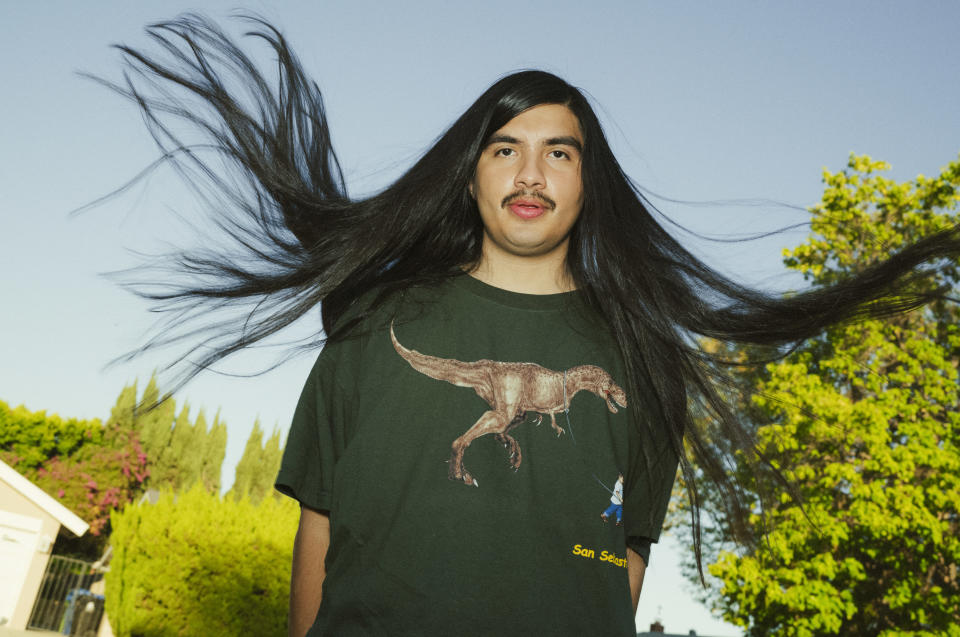 Eduardo Franco, quien interpreta al simpático repartidor de pizza Argyle en "Stranger Things", en Canoga Park, California, el 28 de junio de 2022. (Ryan Lowry/The New York Times)