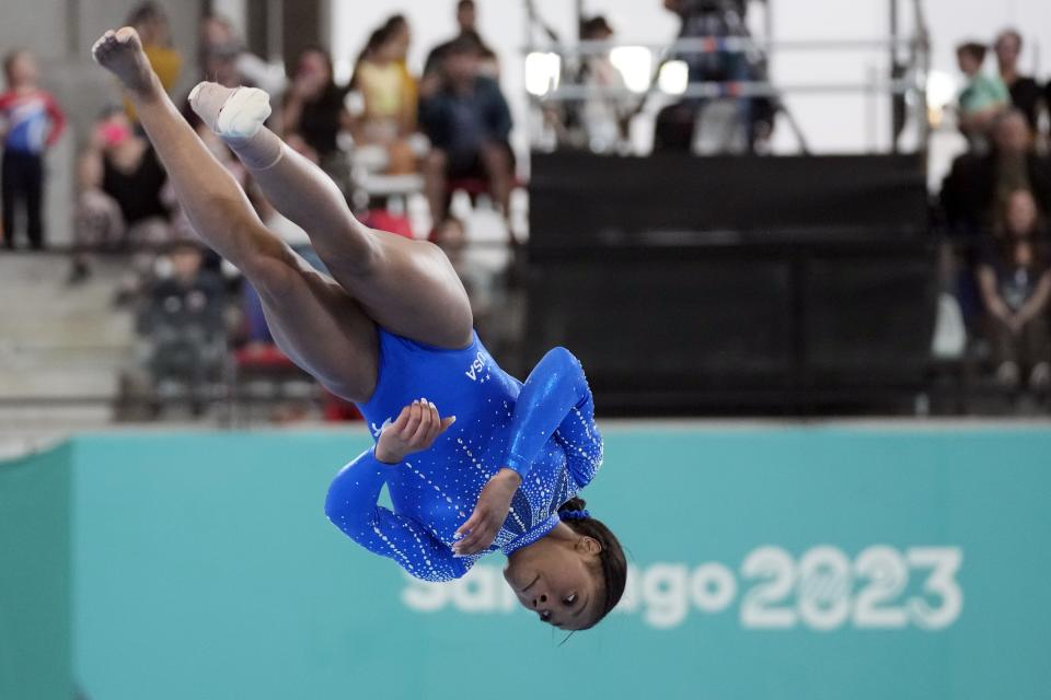 Kaliya Lincoln, U.S. gymnast and Gabby Douglas mentee, wins gold medal