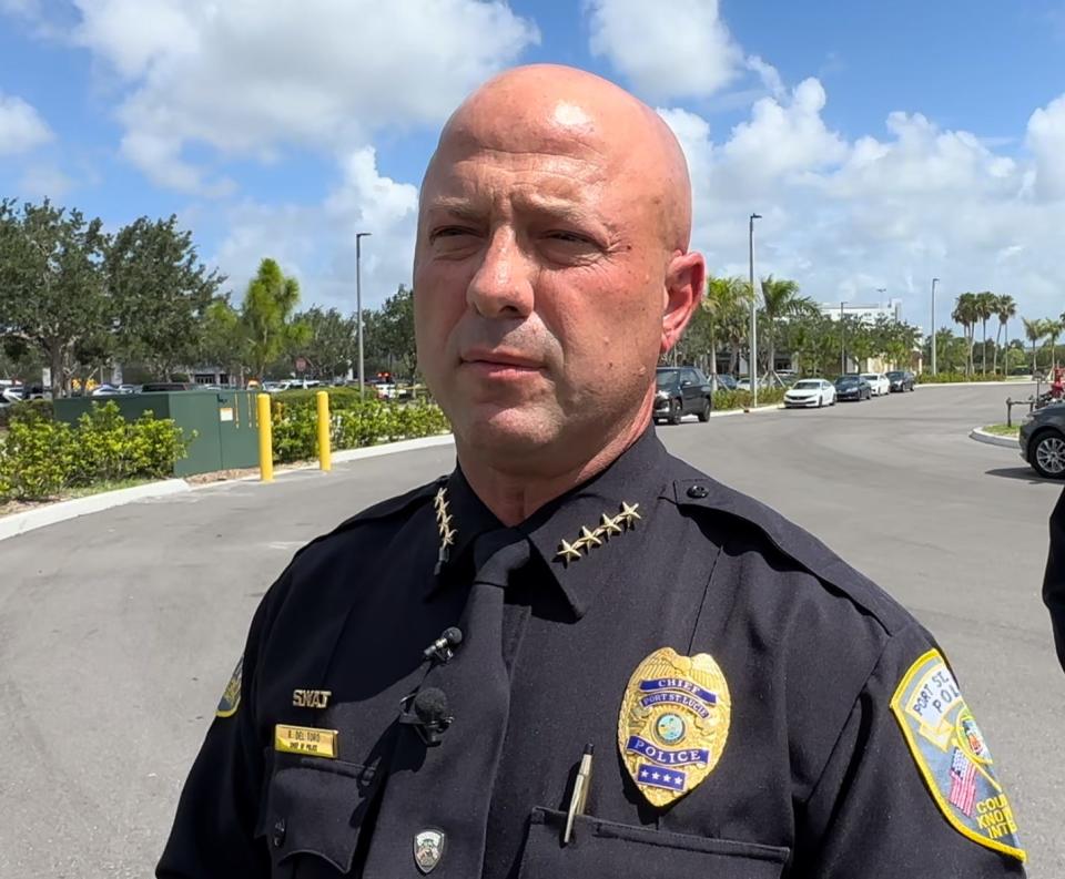 Acting Port St. Lucie Police Chief Richard Del Toro