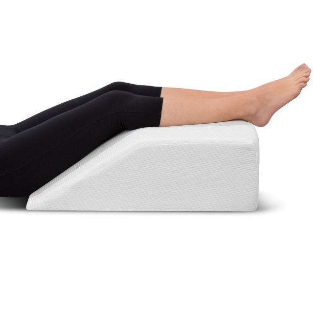 Leg Elevation Pillow for Leg/Knee Surgery Recovery, Memory Foam Leg Support  Pill