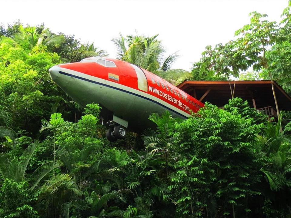 airplane hotel house costa rica fuselage 727 10